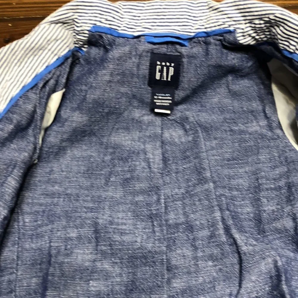 NWOT Baby Gap Pin Striped Suit Jacket